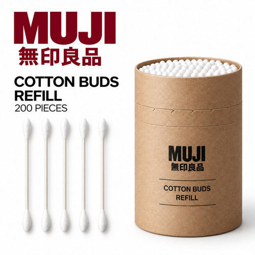 Muji dünne wattestäbchen - muji,