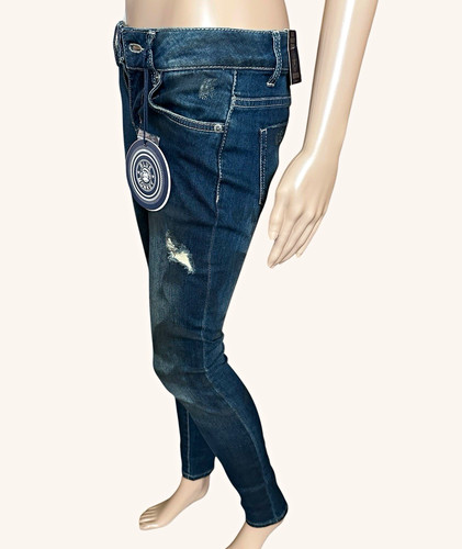 Blue monkey damen skinny - blue,
