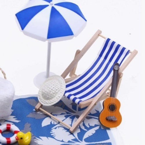 Set puppenhaus sommer strand - 1,