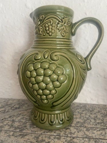 Vintage grüne vase weinkrug - vase,