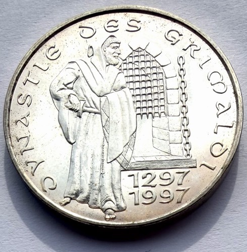 100 francs 1997 - 100, monaco