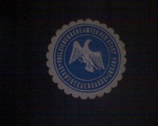 Siegelmarke Vollziehungsbeamter der Stadt Erfurt  Stadtsteuerkasse  