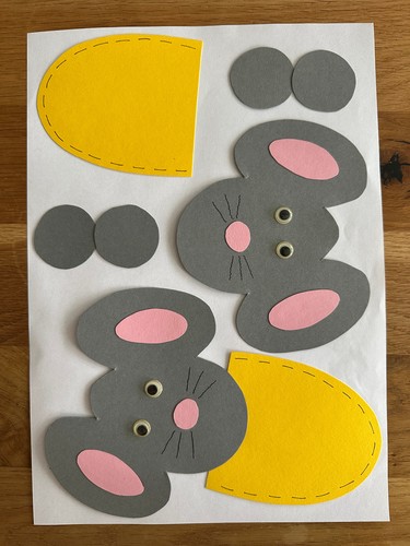 Schultüte motiv mäuse - schultüte, "mäuse
