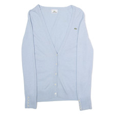 LACOSTE Damen Strickjacke blau