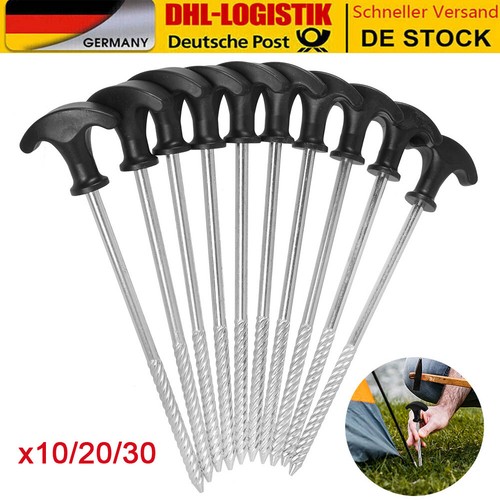 30x zelt heringe aus - zelt-heringe, stahl