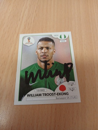 Panini sticker signiert - sticker,