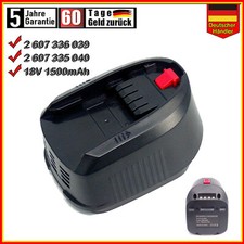 Akku 18V Für BOSCH 2 607 336 207 PSR 18 Li-2 1600Z00000 1500mAh PSB 1-2P PST PSA