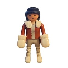 Playmobil Figur Eskimo Alaska Schnee Winter Pelz Jacke Mantel  Junge
