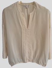 Seidenbluse 3/4-Ärmel Tunika
