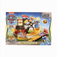 Paw Patrol Mighty Pups True Metal Meteor Spielset mit Chase Metall-Fahrzeug