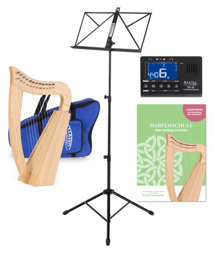 Celtic harp mit saiten in - harp,