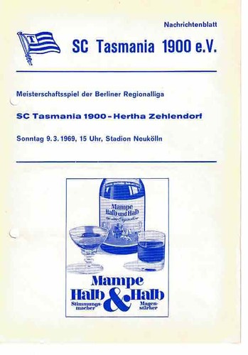 Fussball programmheft 68 69 - fussball-programmheft,