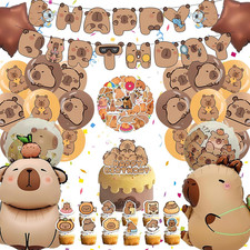 Capybara Geburtstag Deko Set