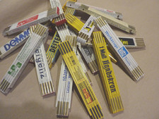 ? 15 Stück 2m Zollstöcke Gliedermaßstab Sammlung Zollstock Meterstab