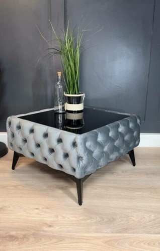 Samt couchtisch glasplatte - samt,