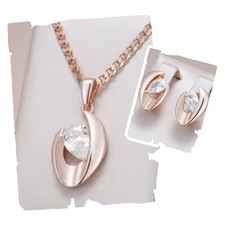 Damen schmuck set gold - set,
