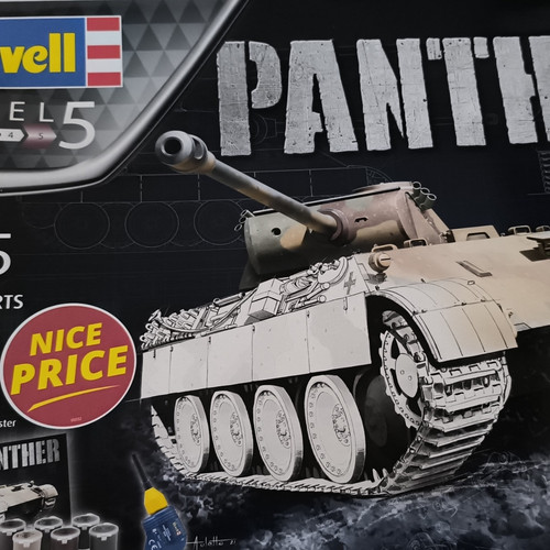 Revell panther panzer bausatz - revell,