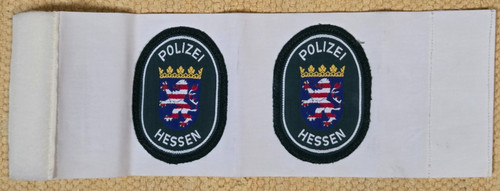 Polizei hessen patch armbinde - hessen,