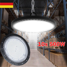 10X UFO LED Hallenbeleuchtung