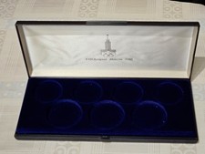 Blaue Etui für Münzen Moskau