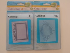 Cuttlebug 2  Prägefolder Rahmen Embossing Folder