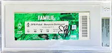 Erling Haaland Signed Ticket