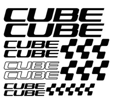 Cube Premium Aufkleber Set