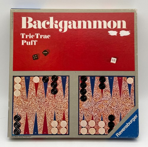 Ravensburger backgammon tric - ravensburger,