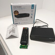 METRONIC TNT Dec 4K Ultra HD UHD-S1 USBAnschluss SetTop Boxen digitalisNull