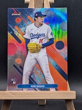 LOT (10) 2025 Topps Finest Baseball Refractor Betts Acuna Sasaki