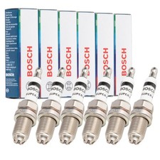 6x BOSCH FR78 Zündkerze für