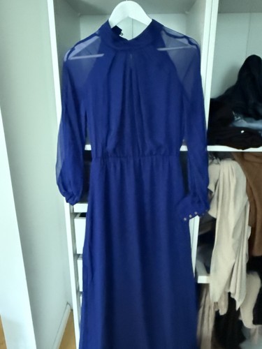 Mango damen abendkleid blau - damen,