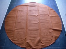 Garten Tischdecke Weichschaumbeschichtung 100% Polyester rund ca. 160cm orange