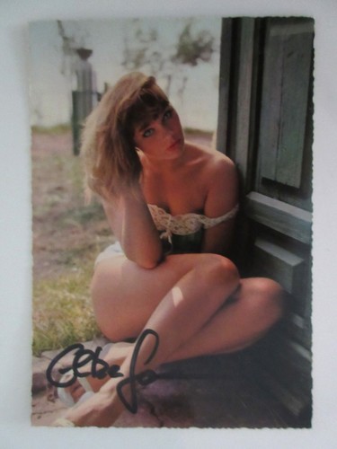 Autogramm original elke - autogramm,