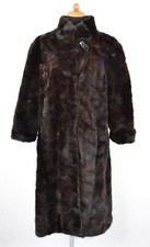 A1834 NERZMANTEL ECHT PELZ