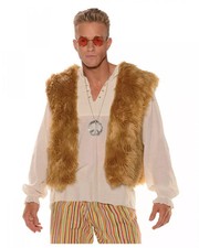 Hippie Fell Weste für