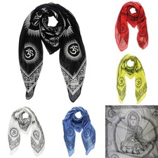 Baumwolltuch Buddha 100x100cm