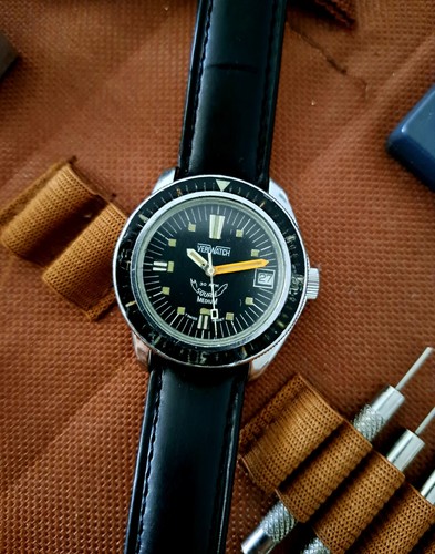 Vintage uhr squale mod - "squale",
