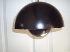 Verner Panton Flowerpot VP1 schwarz unique interieur copenhagen