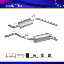 Auspuff VW Transporter T4 2.5 TDI Bus Kasten kurz und lang Auspuffanlage