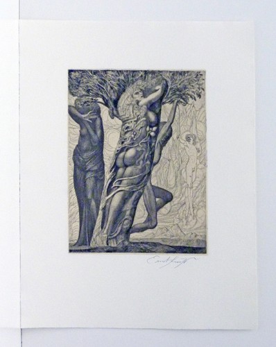 Ernst fuchs daphne eva - ernst,