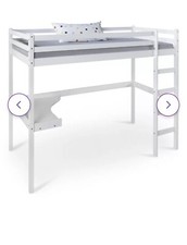 Hochbett mit Schreibtisch 90x200 cm Kinderbett Etagenbett Stockbett