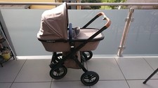 Kinderwagen Dubatti one Farbe Schwarz/cogn/stone