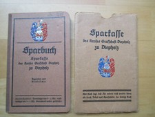 Altes Sparbuch 1943 Sparkasse