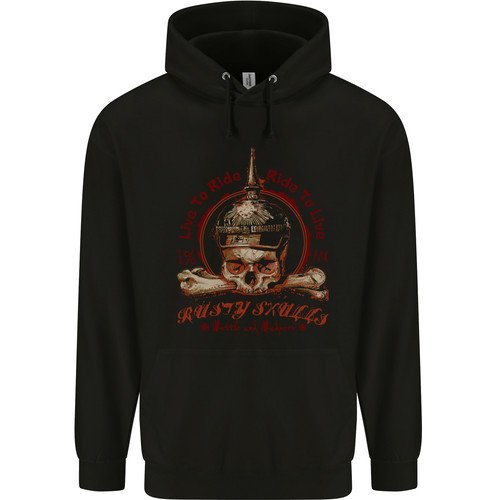 Rusty skulls biker motorrad - rusty,