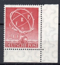 Berlin 71 ERP 1950 als Eckrand