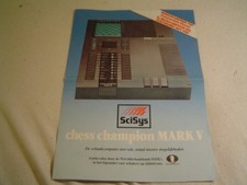 Schachcomputerprospekt Scisys