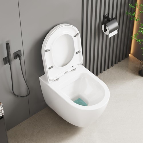 Hänge wand spülrandlos - hänge-wc,