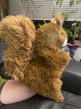 Handarbeit  Körber Plön Eichhörnchen Handpuppe, Handspielpuppe, TOP ZUSTAND D