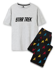 Star Trek Schwarz Logo Top All